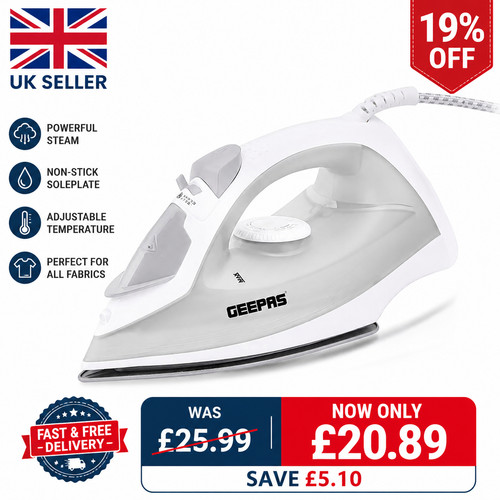 Electric steam iron - steam,