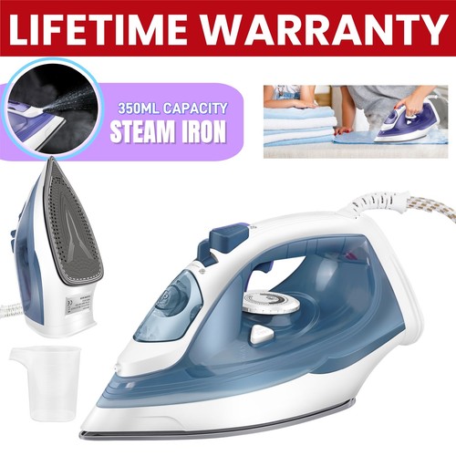 2400w corded steam iron - steam, w/