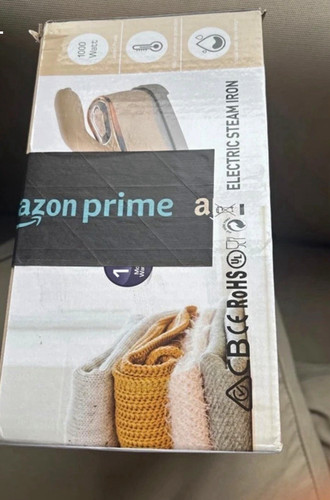 Electric steam iron - steam, 1000w