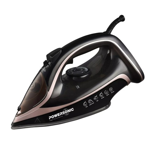 Powersonic steam iron ceramic - powersonic,