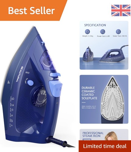Luxury steam iron with easy - luxury,