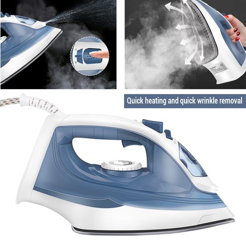 2400w steam iron - 2400w, non-stick