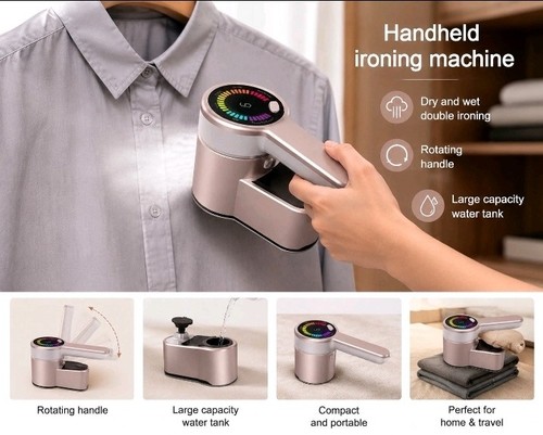 Handheld ironing machine - ,