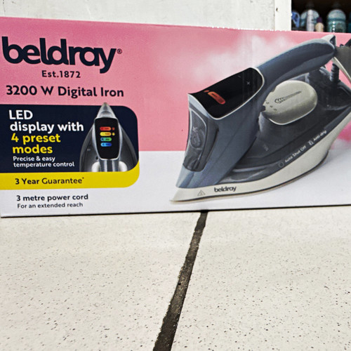 Beldray 3200w digital iron - 3200w,