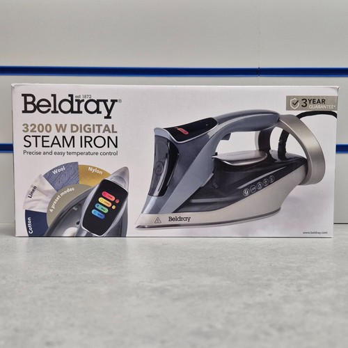 Beldray 3200w steam iron - beldray,