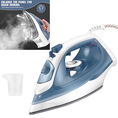 Steam iron 2400w non - steam, non-stick