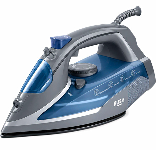 Bush steam iron - steam, corded