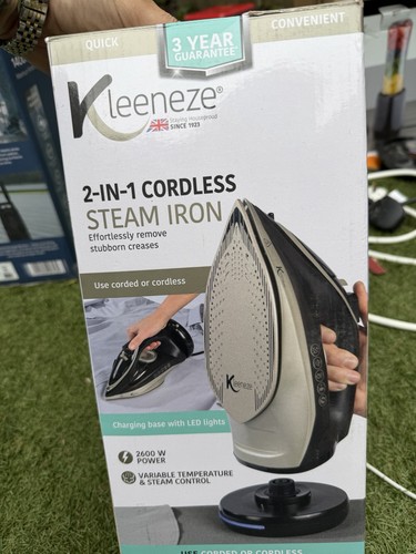 Kleeneze cordless steam - 2-in-1,