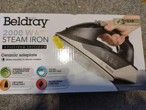 Beldray steam iron 2000w - beldray,