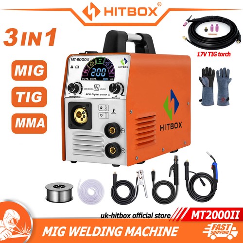 Hitbox 200a 3in1 mig welder - hitbox,