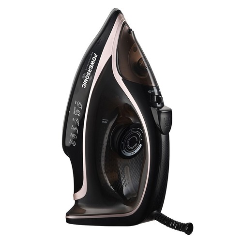 Powersonic steam iron 3200w - iron,