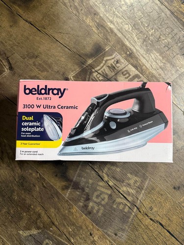 Beldray steam iron 3100w - iron,