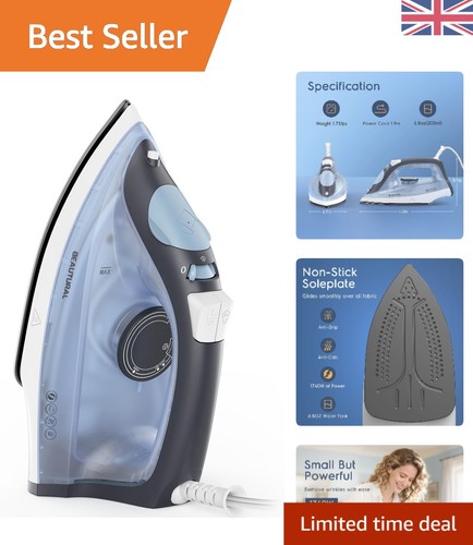 Effortless ironing with - effortless, 1740w