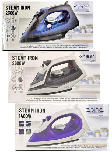 Elpine steam iron - elpine,