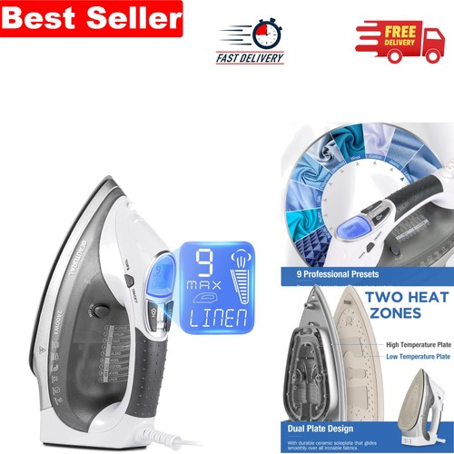 Self cleaning 2400w steam - self-cleaning,